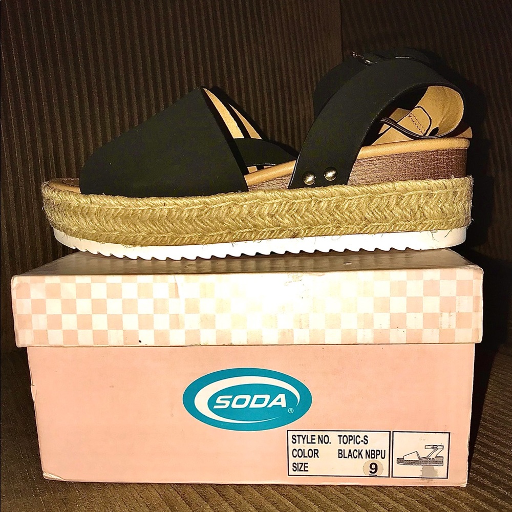 Soda super cute strappy sandals